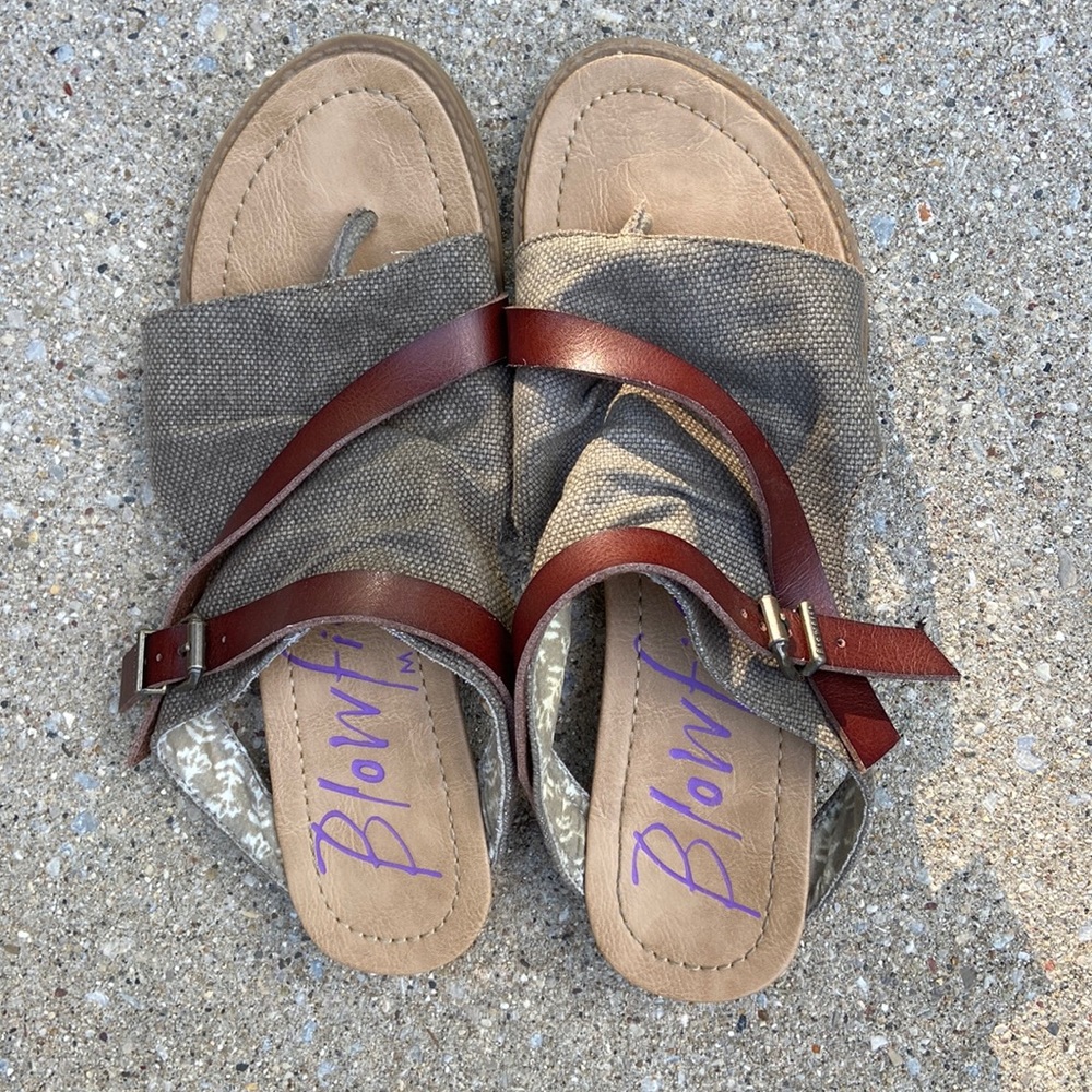 Excellent Condition Women’s Blowfish Sandals size 9